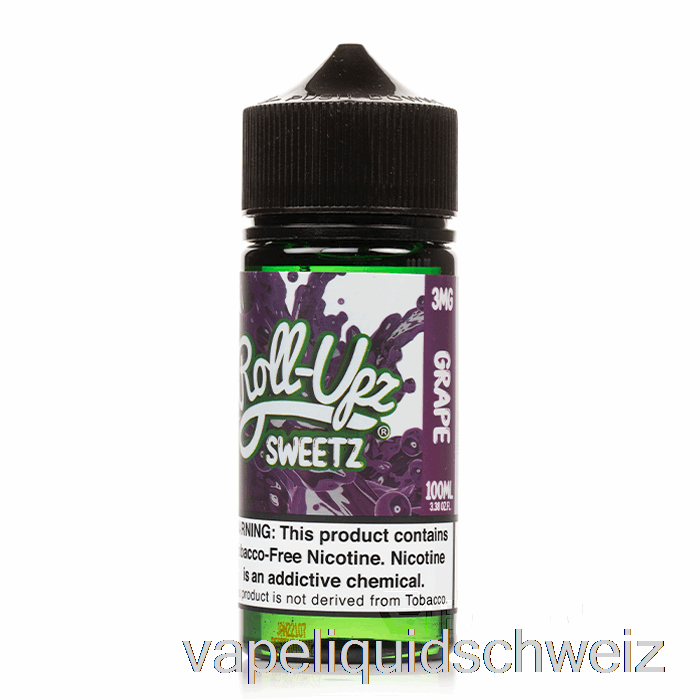 Traubensaft Roll-upz E-Liquid – 100 Ml 0 Mg Vape Ohne Nikotin